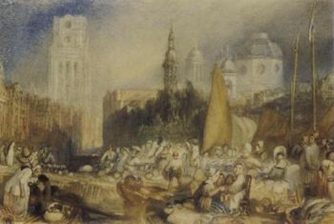 Fishmarket, Rotterdam by Joseph Mallord William Turner