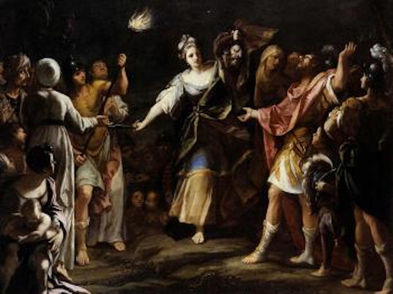 Judith presenting Olophernes' head by Giuseppe Maria Crespi