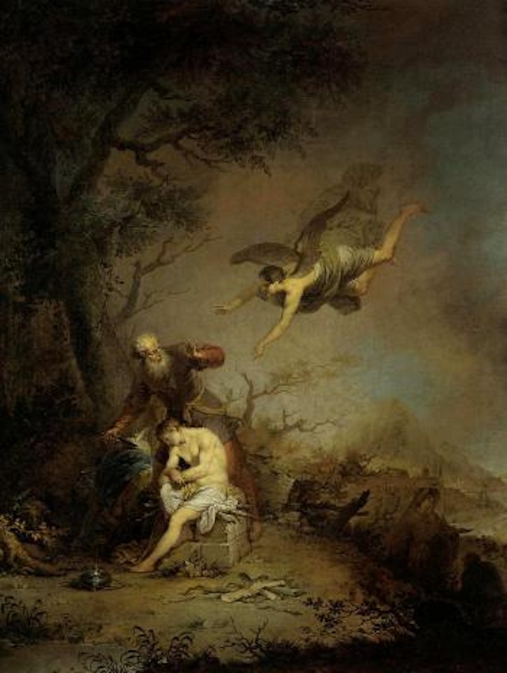 Echelle de Jacob. Sacrifice d'Isaac by Januarius Johann Rasso Zick