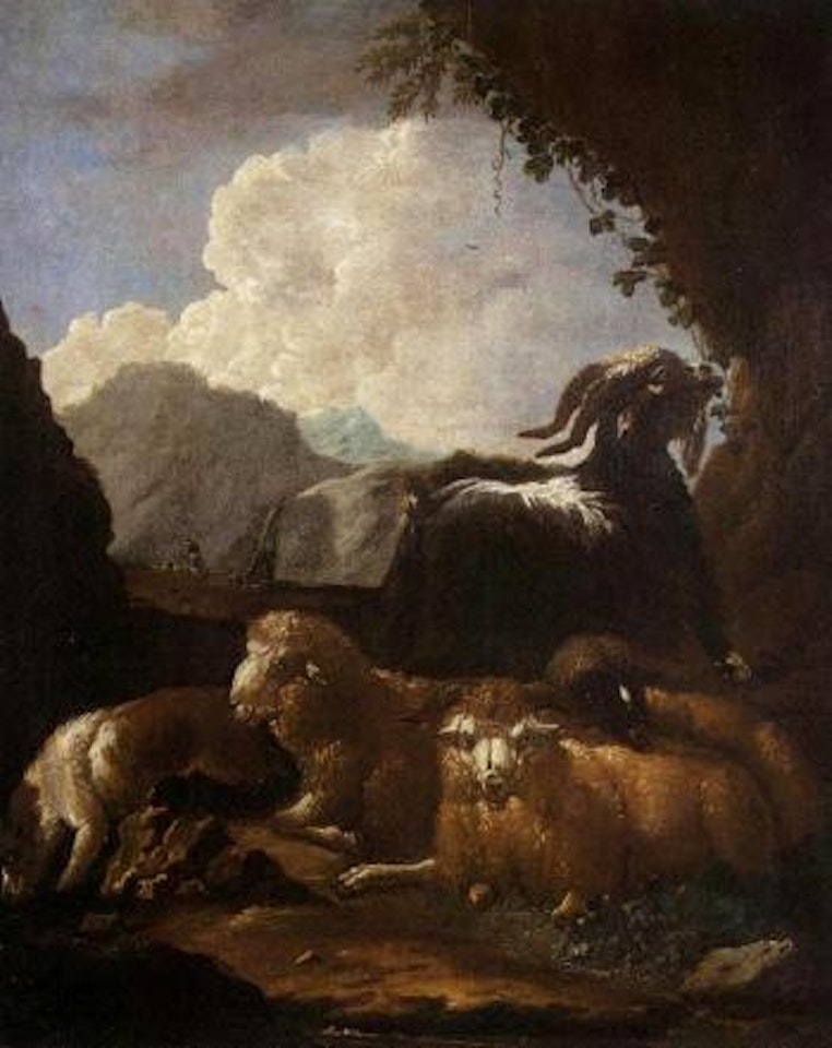 Paysan. Troupeau by Philipp Peter Roos