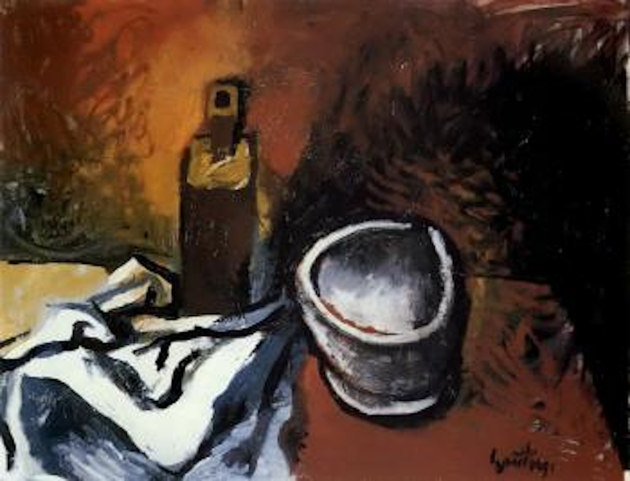 Cup and bottle by Renato Guttuso