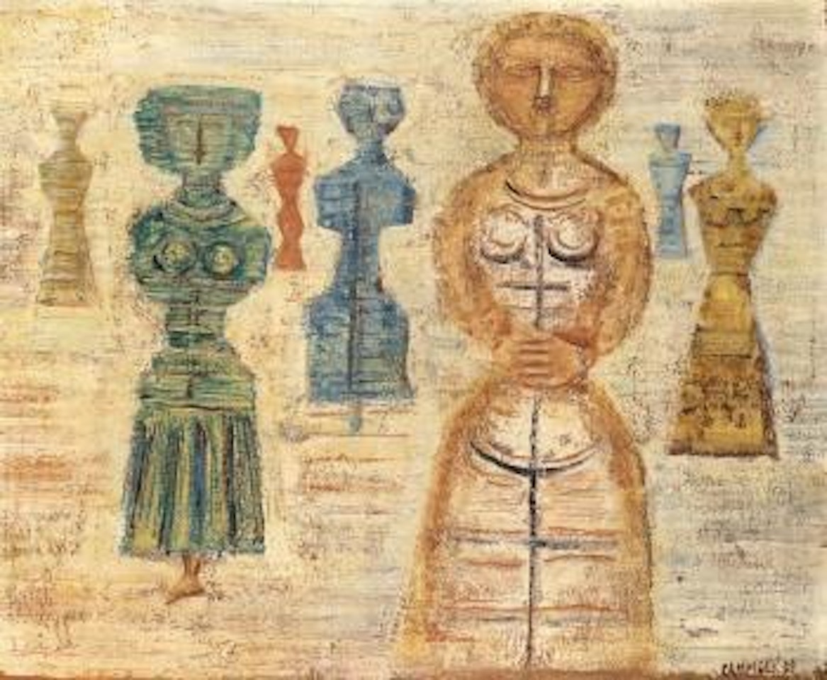 Idols by Massimo Campigli