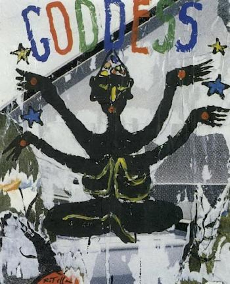 Goddess by Mimmo Rotella