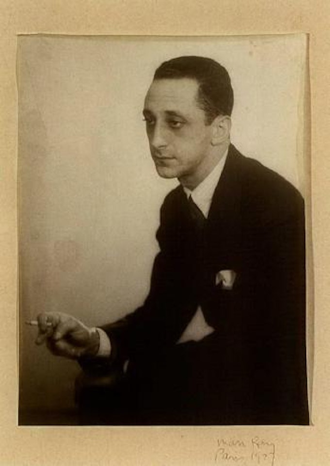 Jean Michel Franck, 1927 by Man Ray