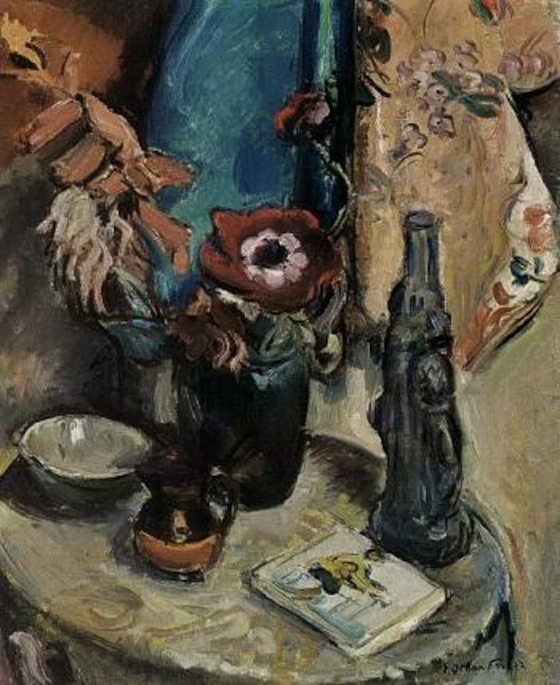 Nature morte a l'anemone by Othon Friesz