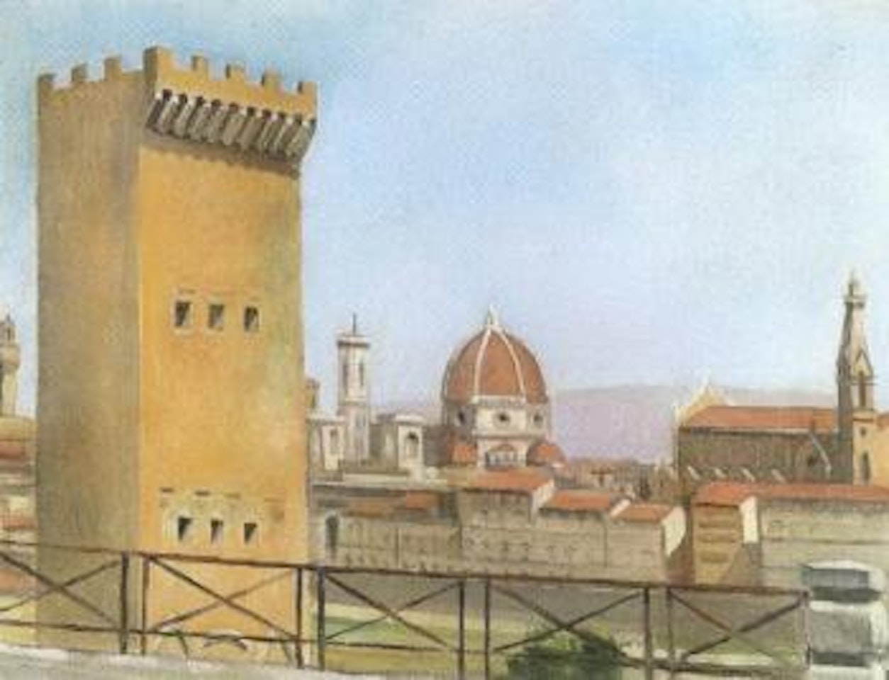 Florence in summer by Maurice Barraud