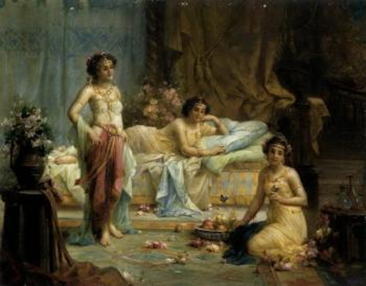 Oriental beauties by Hans Zatzka