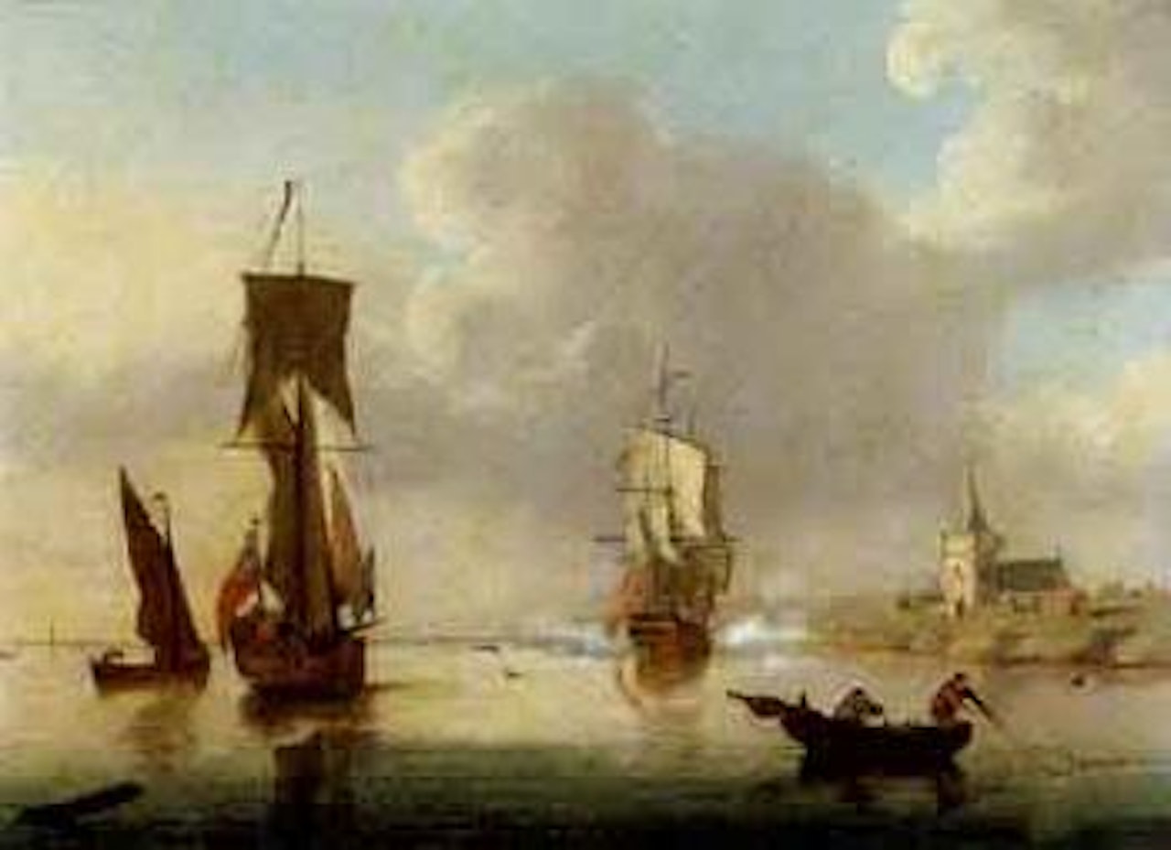 Morning gun by Francis Swaine