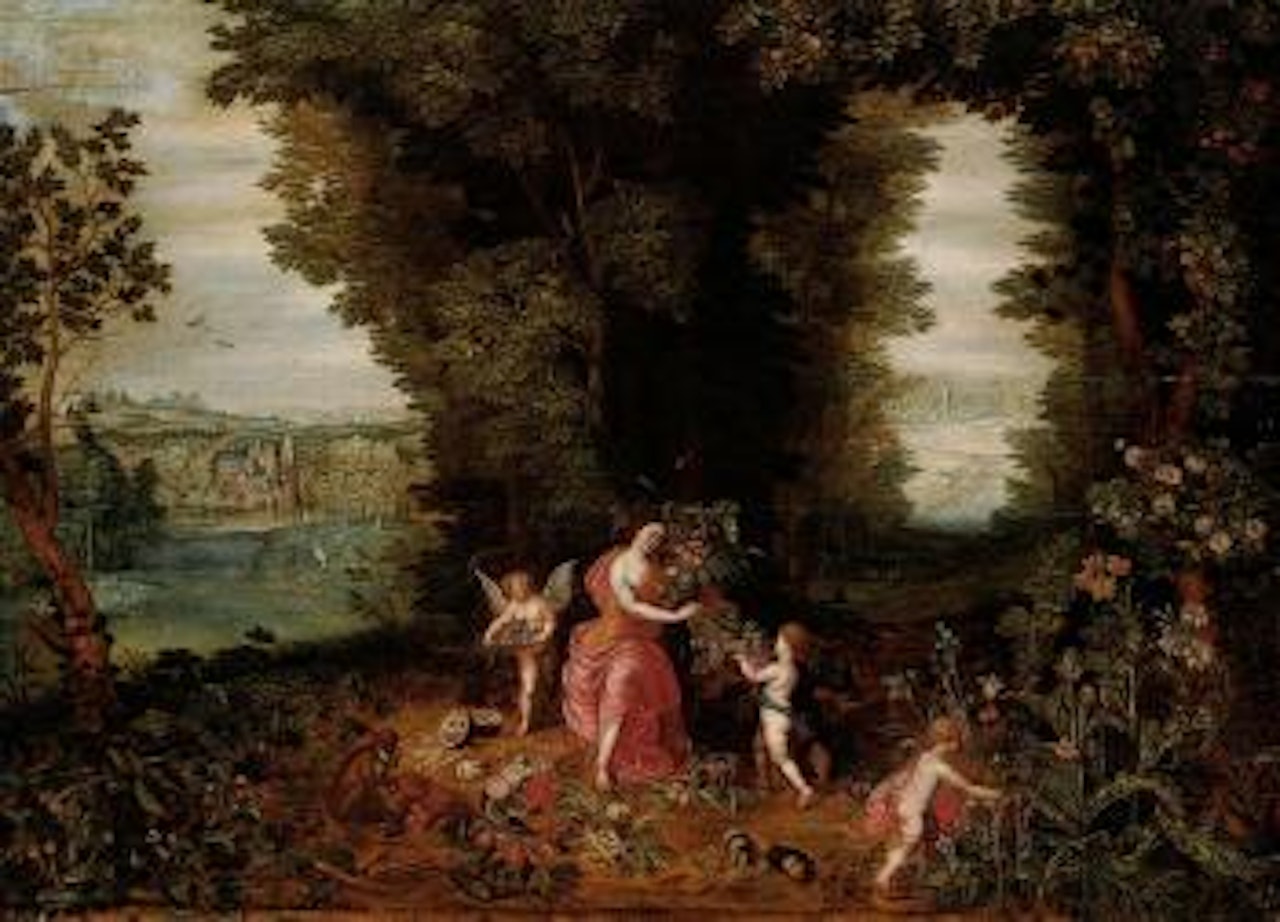 Allegory of earth by Jan Brueghel the Younger