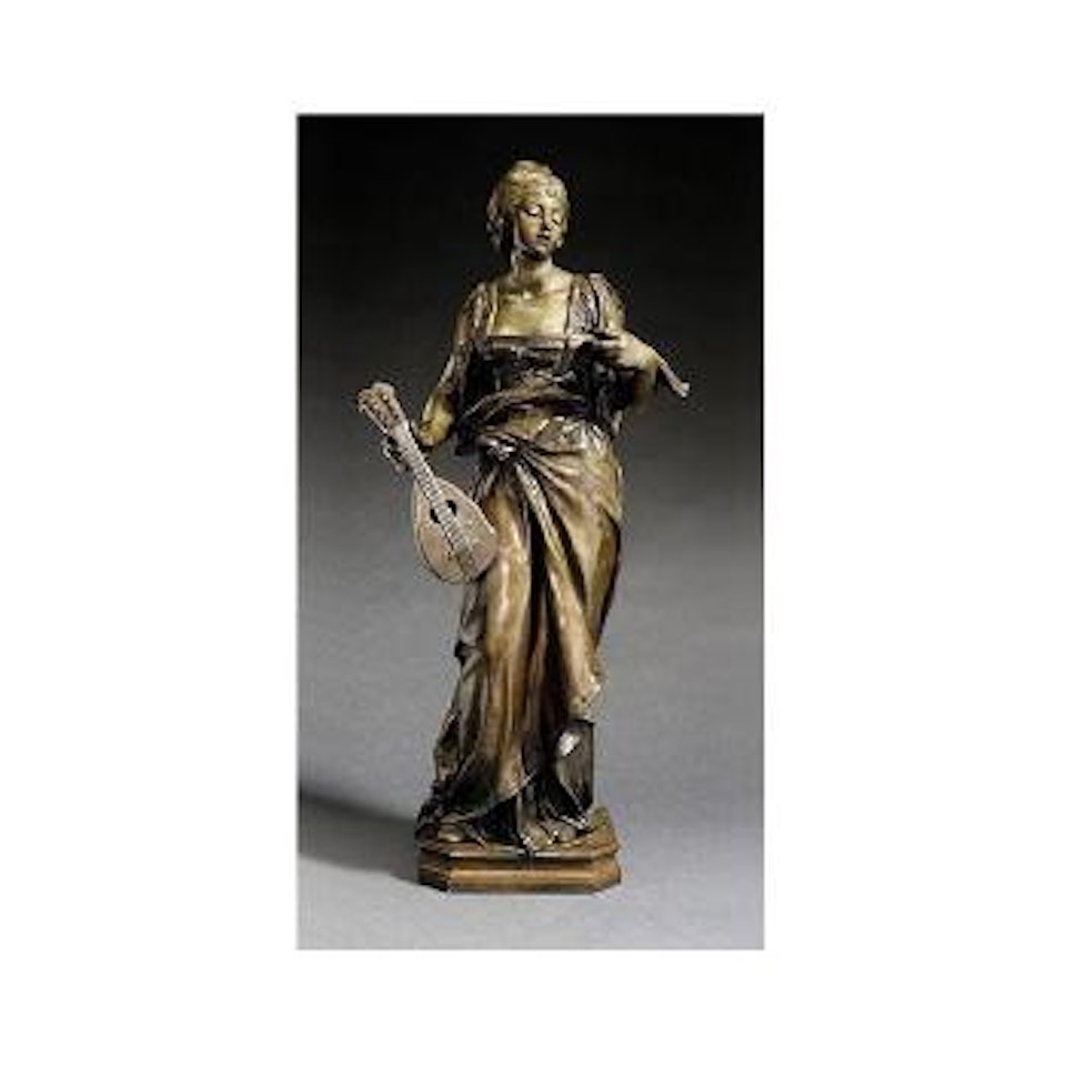 Allegorical figure of music by Louis-Ernest Barrias