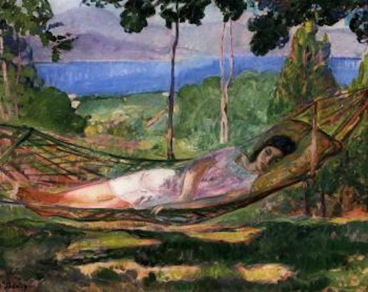 Villa Demiere, St Tropez by Henri Lebasque