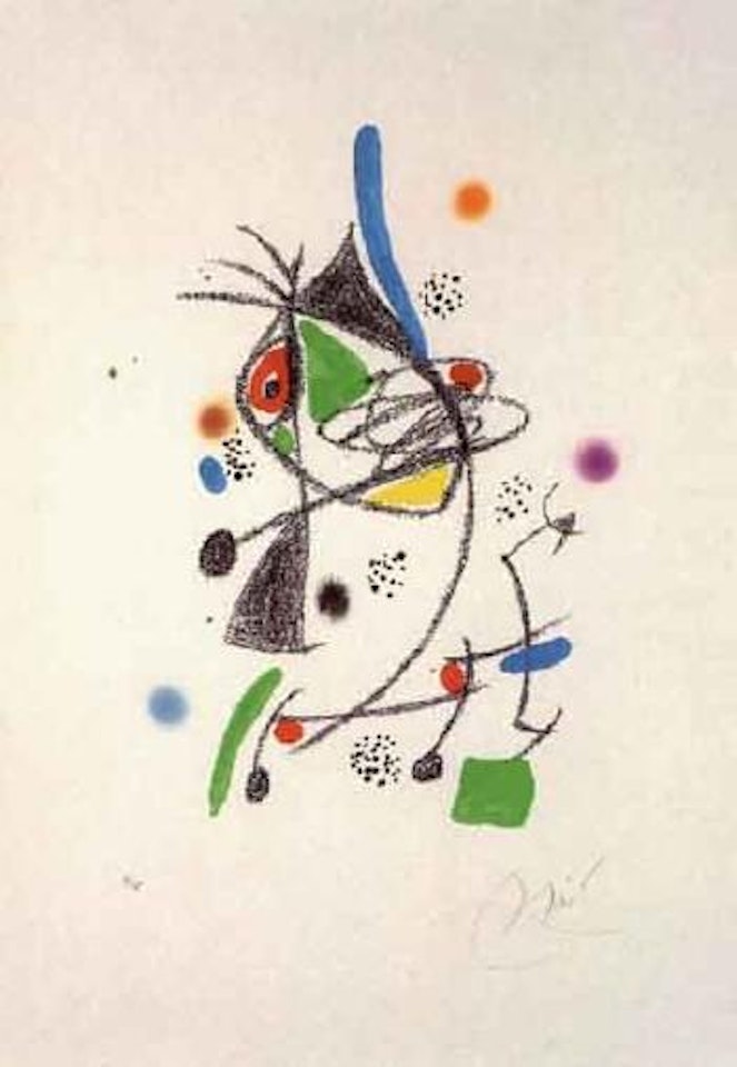 Composition - Maravillas con variaciones acrosticas by Joan Miró