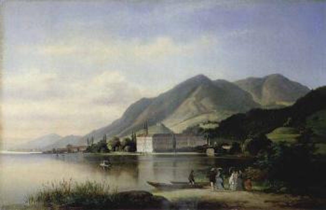 Tegernsee castle by Anton Doll