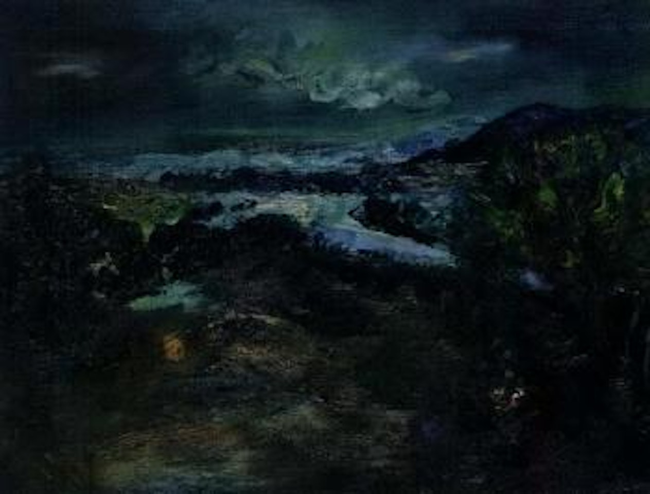 Olana - Hudson River Valley by Rainer Fetting