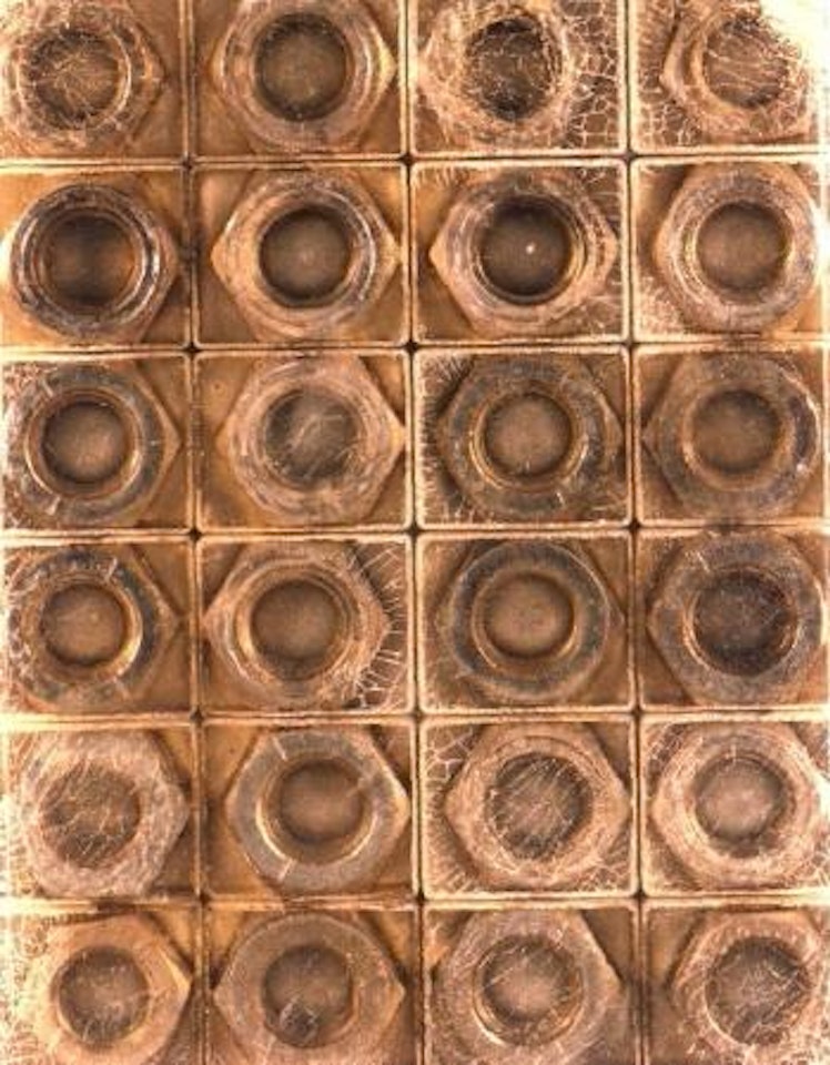 Inclusion de boulons by Arman