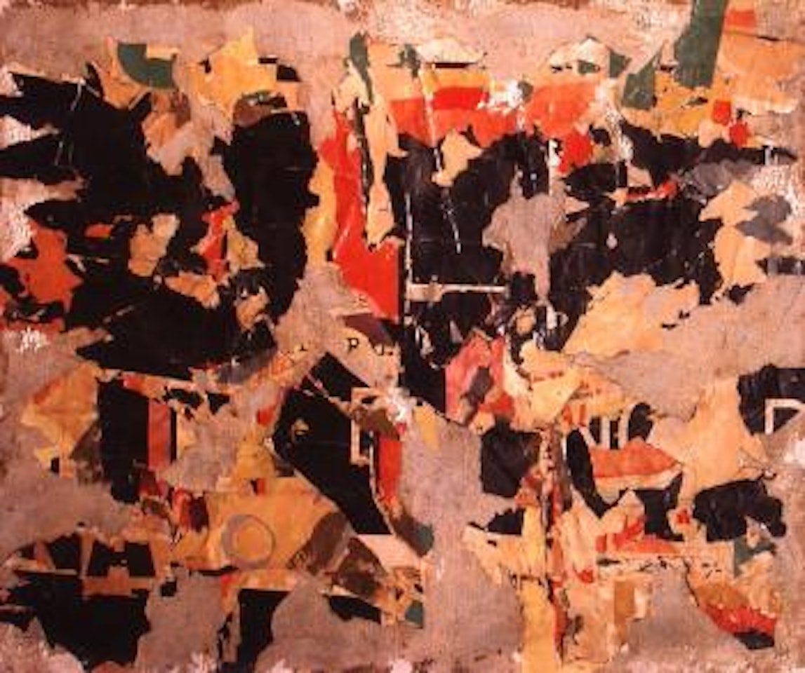 Collage by Mimmo Rotella