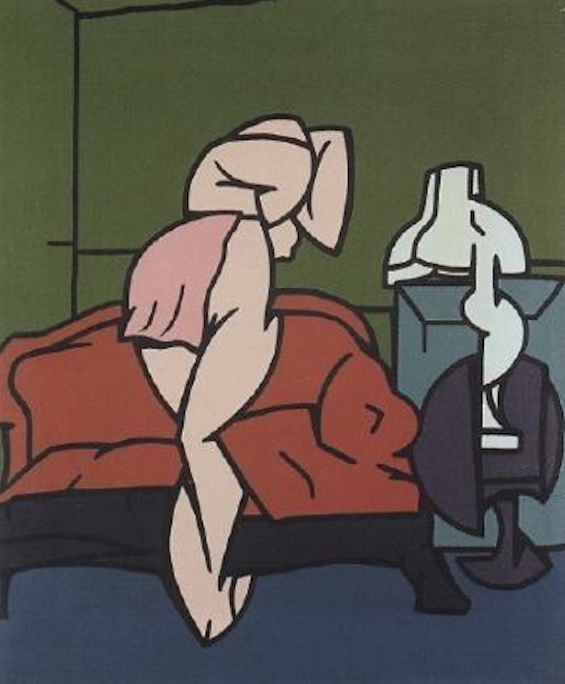 Study for easy-going helper by Valerio Adami