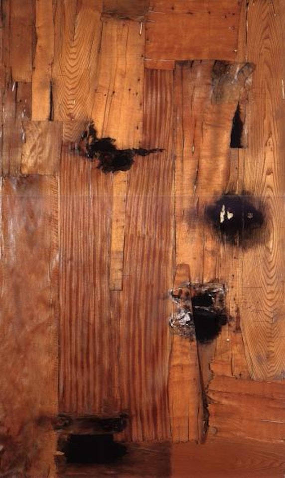 Big wood M by Alberto Burri