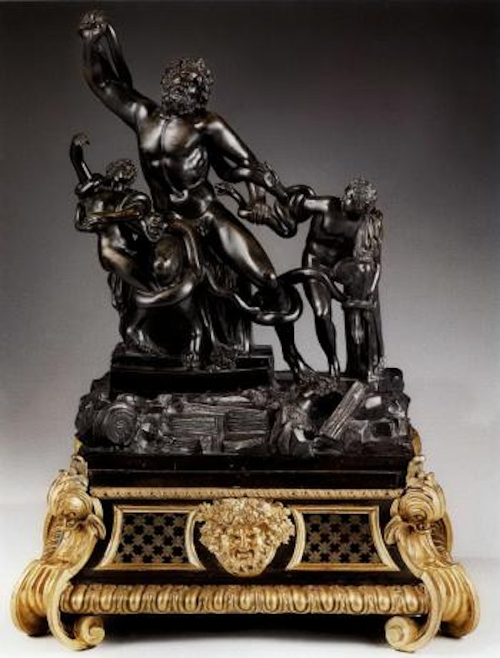 Laocoon and his children by French School