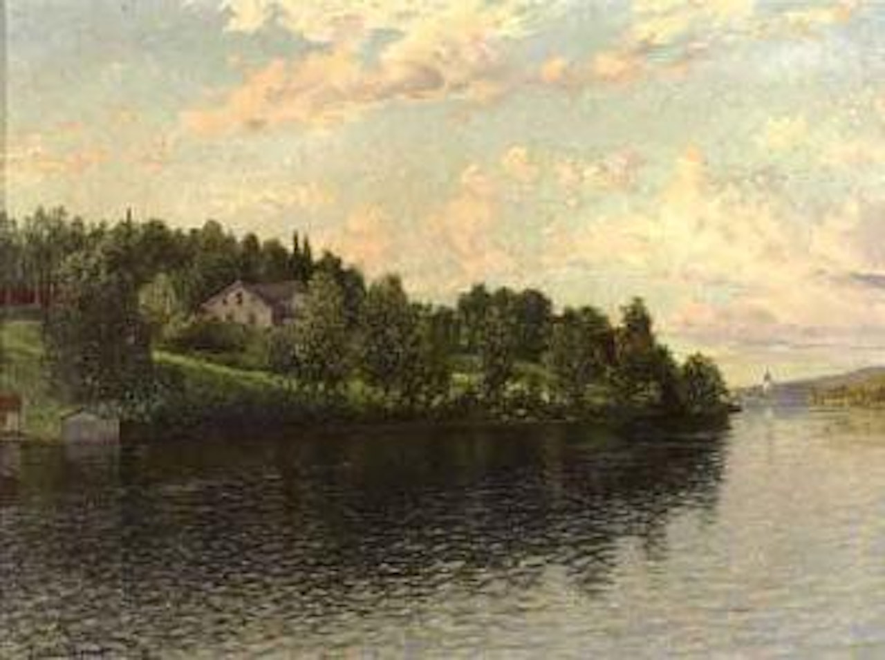 By the water, Bellevue by Anshelm Schultzberg