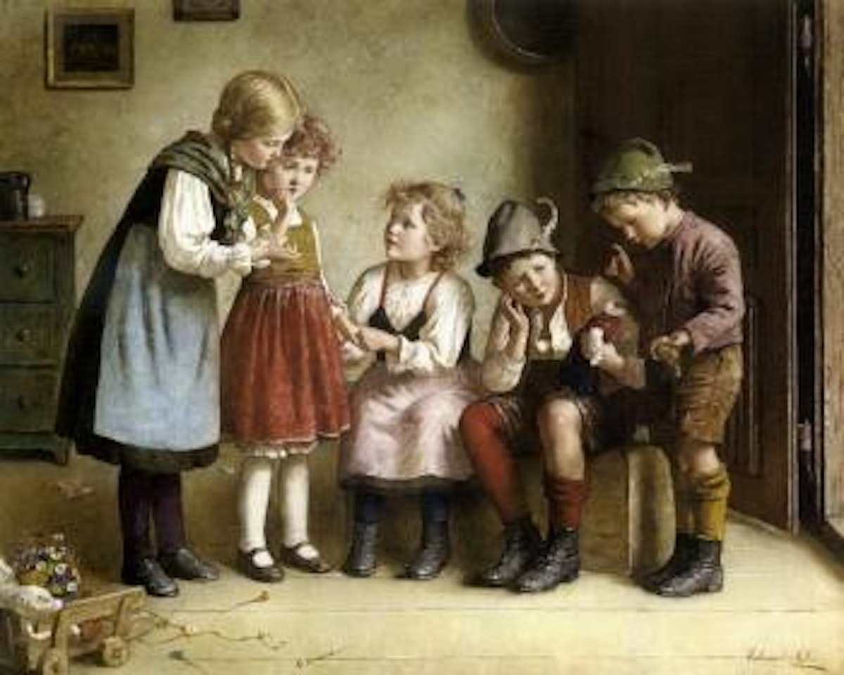 Broken doll by Edmund Adler