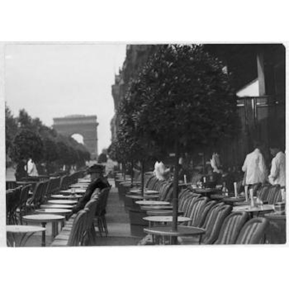 Paris cafe by André Kertész
