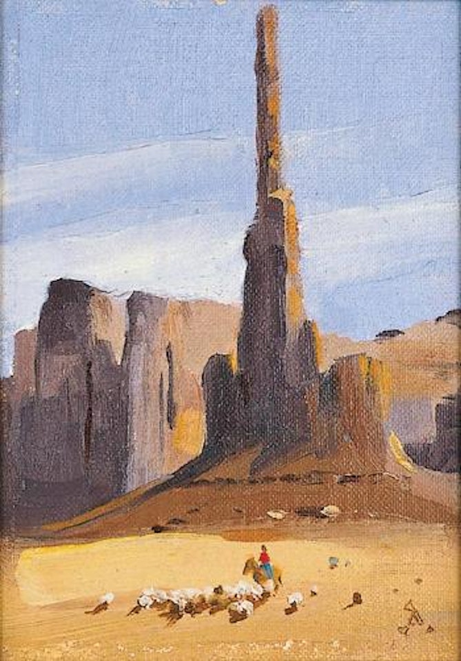 Totem pole by Gerard Curtis Delano