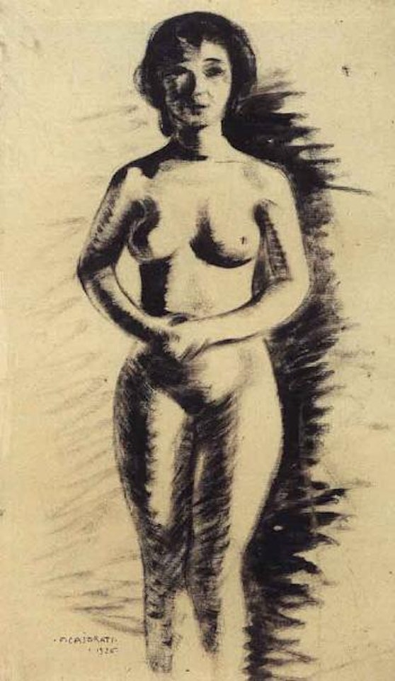 Nude by Felice Casorati