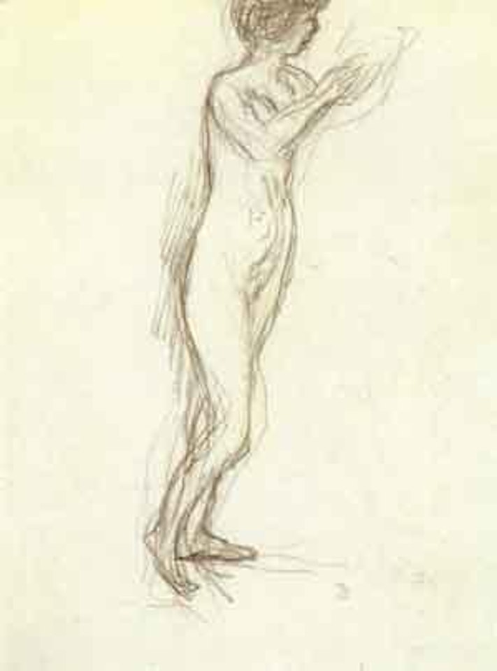 Nu aux bras leves by Pierre Bonnard