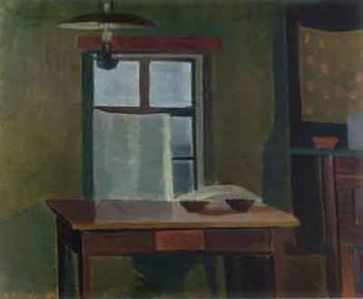 Still life with window by Veikko Vionoja