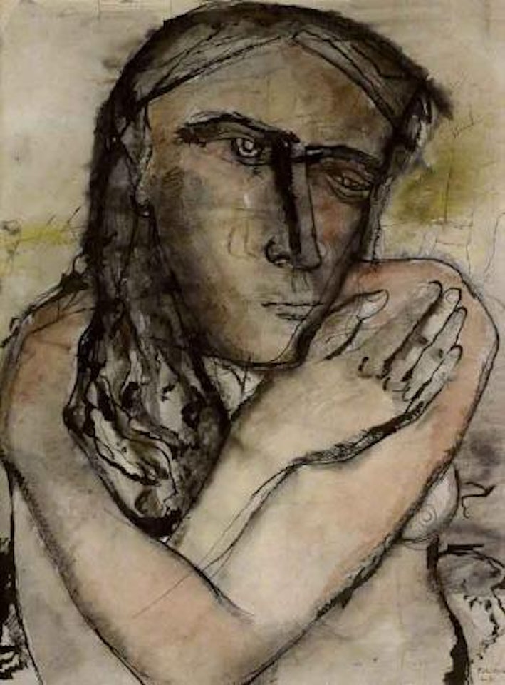 Tete de femme by Paul Delvaux