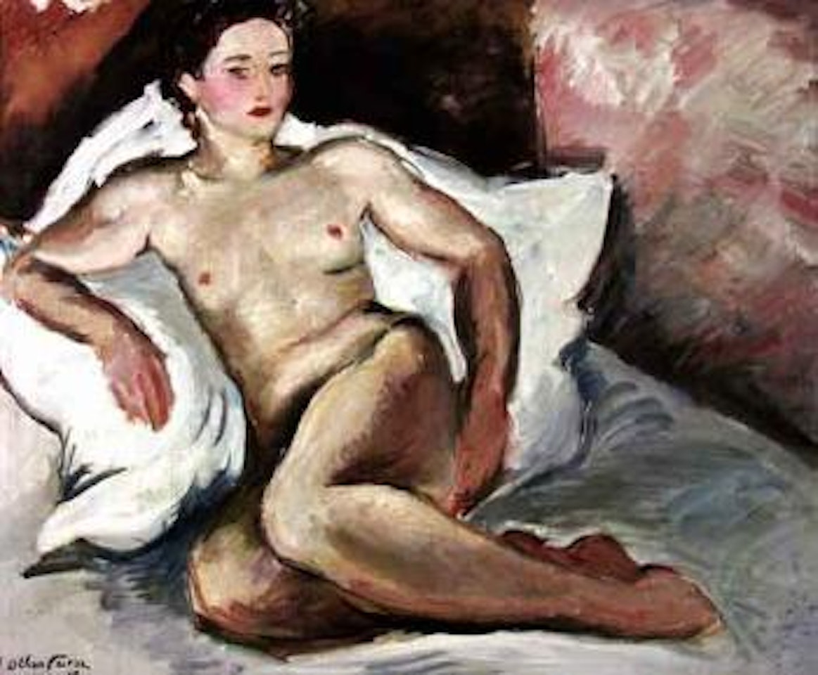 Nu assis by Othon Friesz