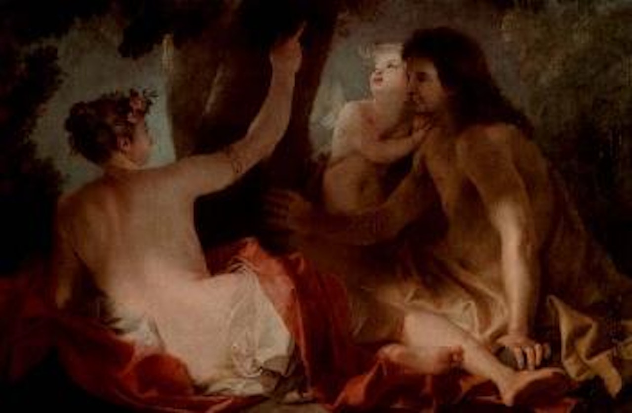 Angelique et Medor by French School