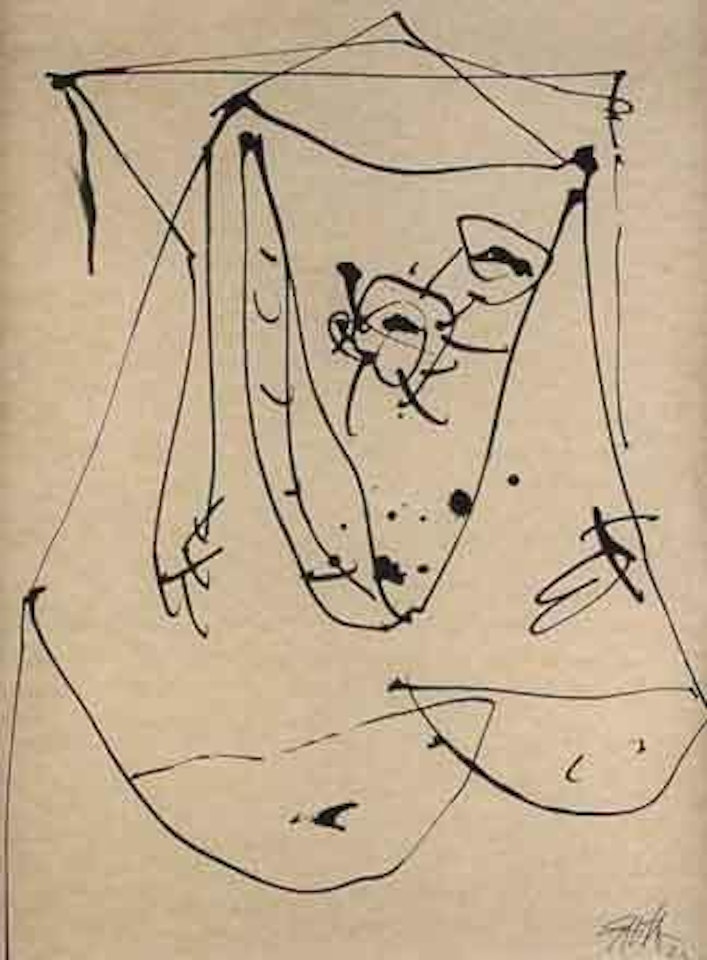 Lady by Antonio Saura