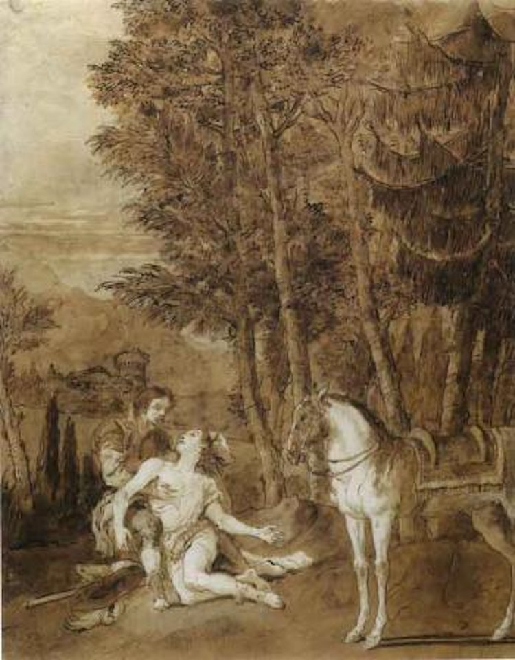 Good Samaritan by Giovanni Domenico Tiepolo