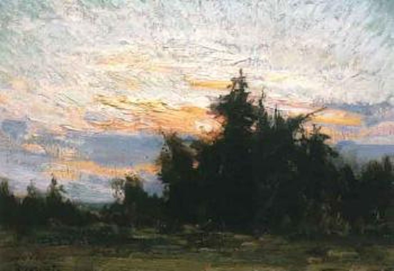 Coucher de soleil, Arthabaska by Marc-Aurele de Foy Suzor-Cote