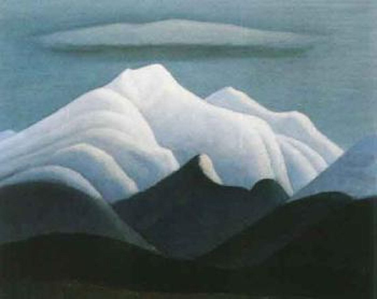 In the white mountains by Lawren Stewart Harris