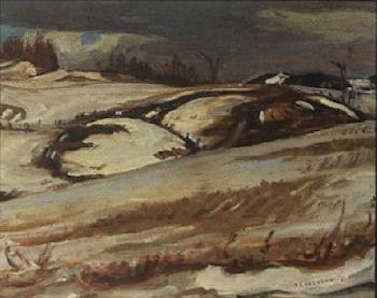Winter, Ripon, Que by Alexander Young Jackson