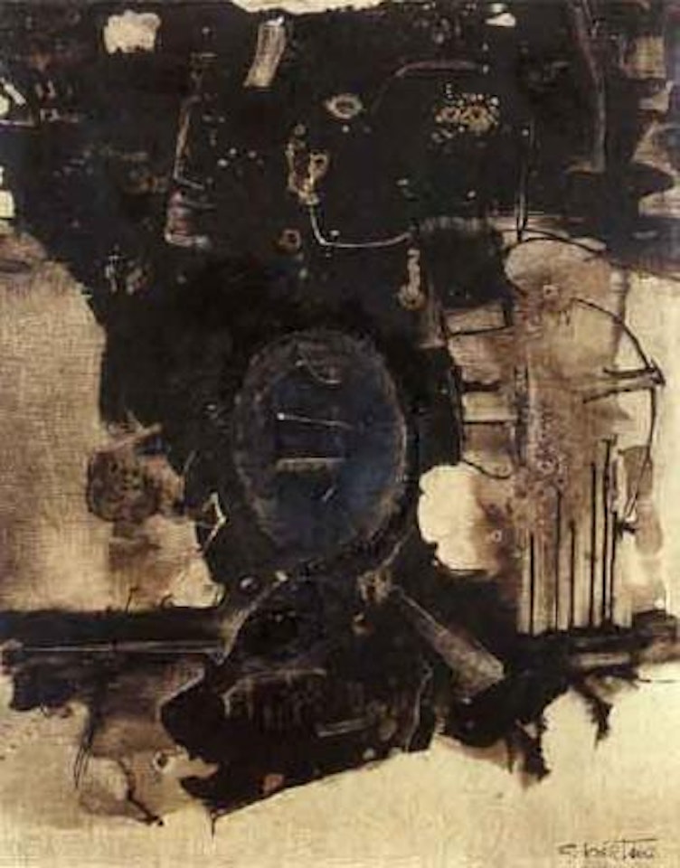Stationnement by Gianni Bertini