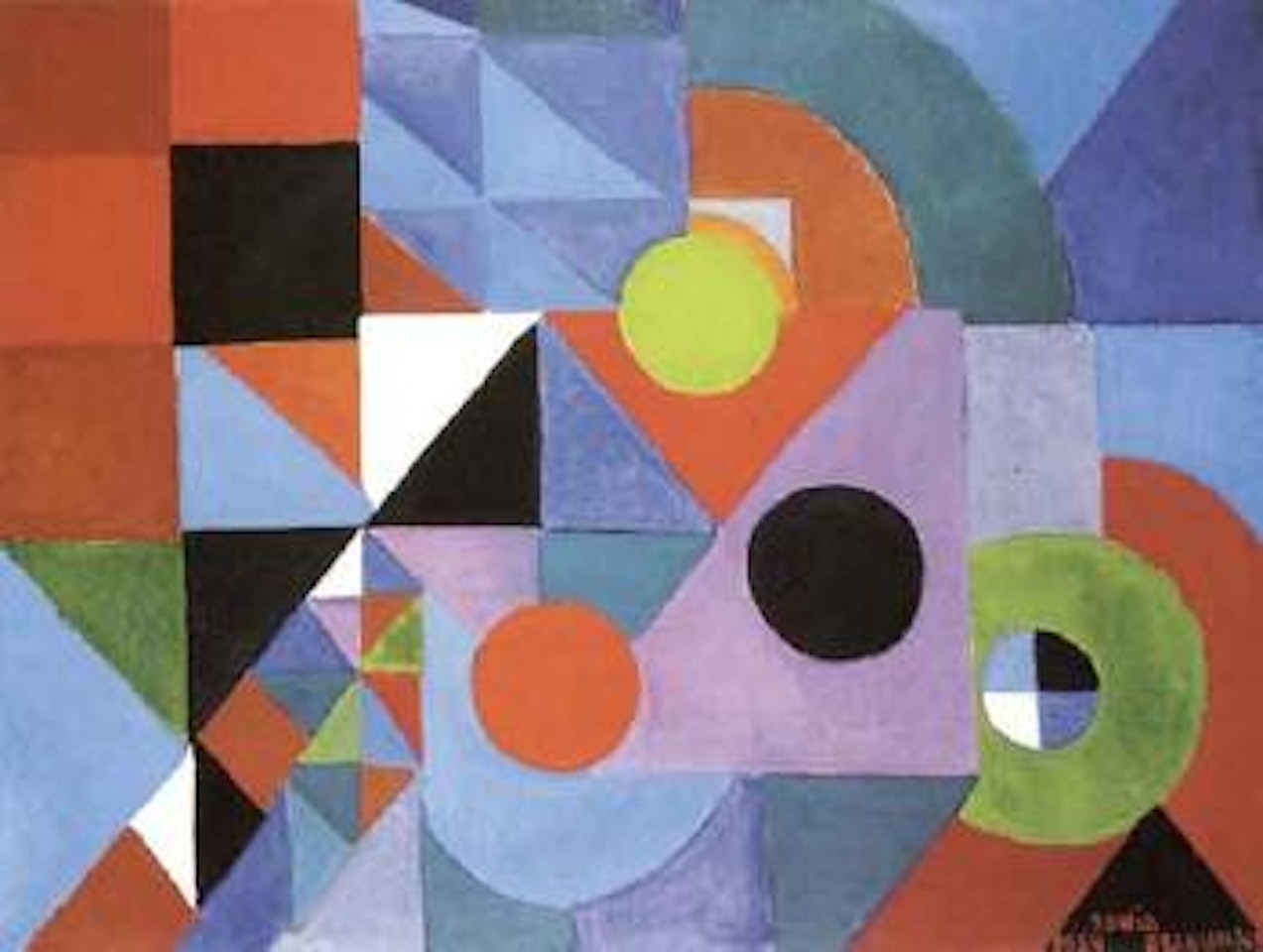 Rythme couleur by Sonia Delaunay