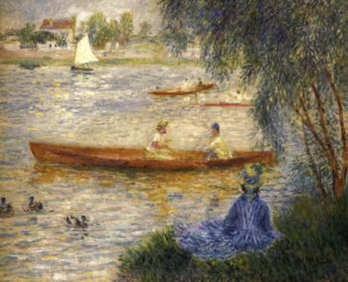 Canotiers a Argenteuil by Pierre-Auguste Renoir
