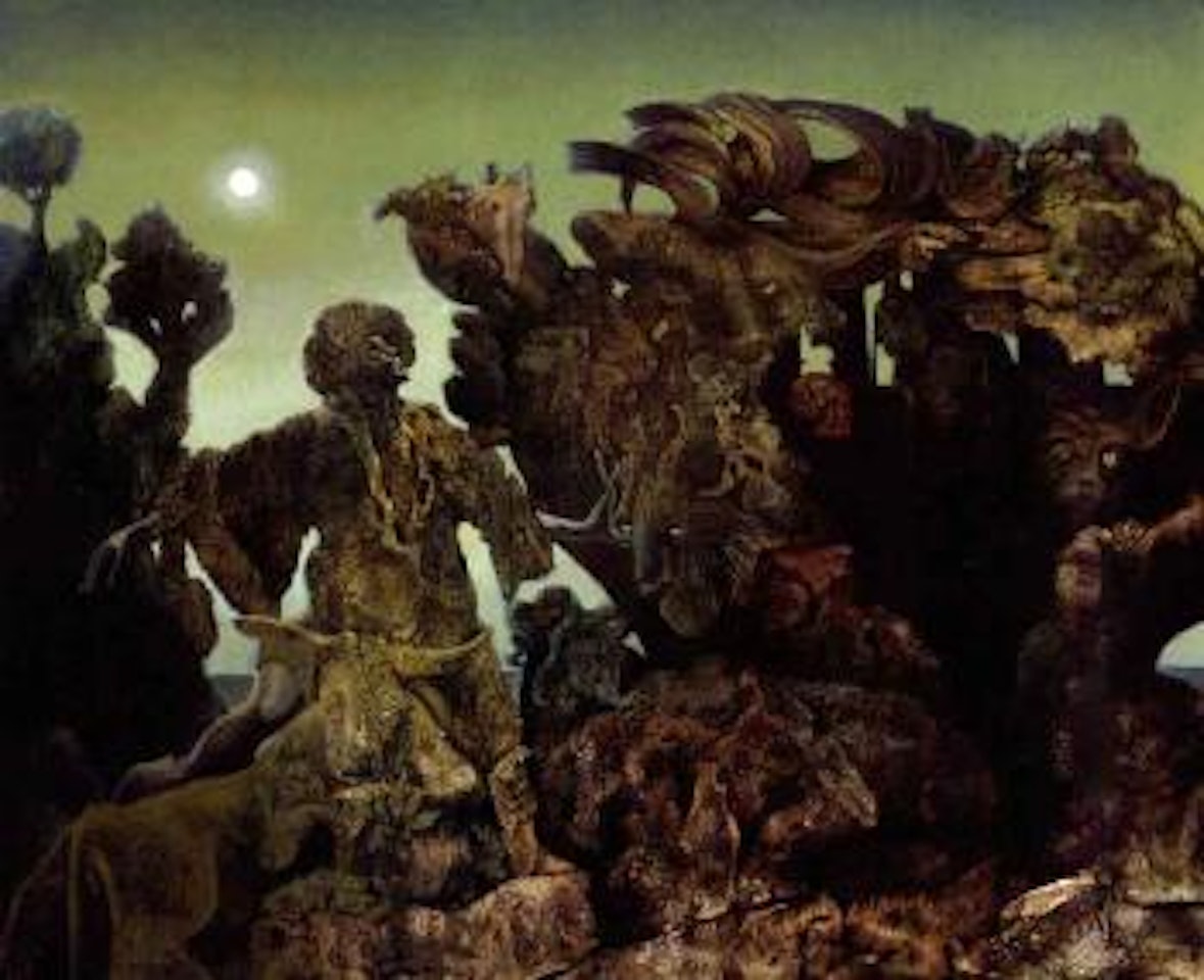Epiphanie - Dream landscape by Max Ernst
