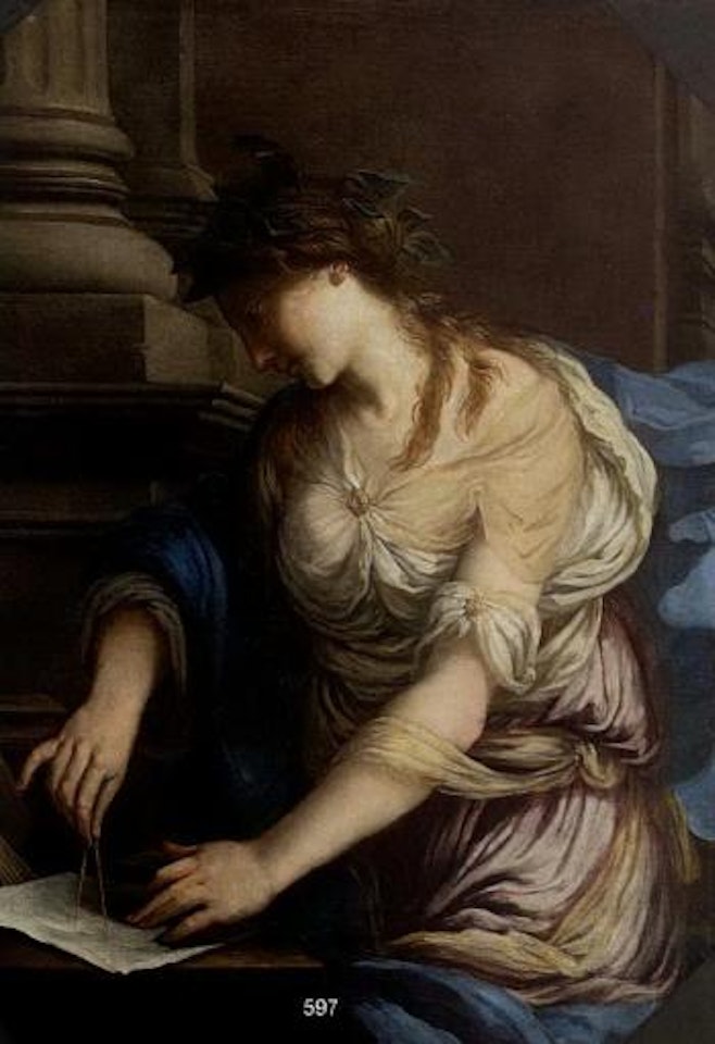 Allegory of architecture by French School