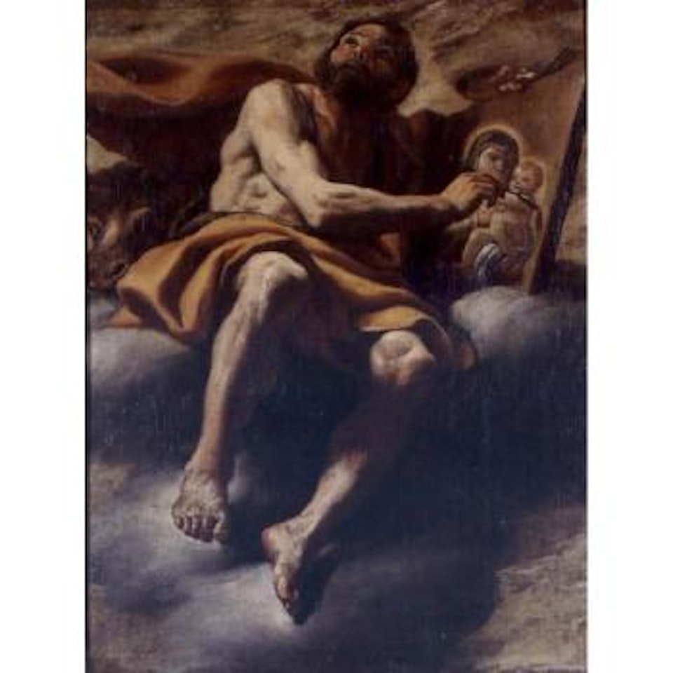 Saint Luke painting the Virgin by Mattia Preti