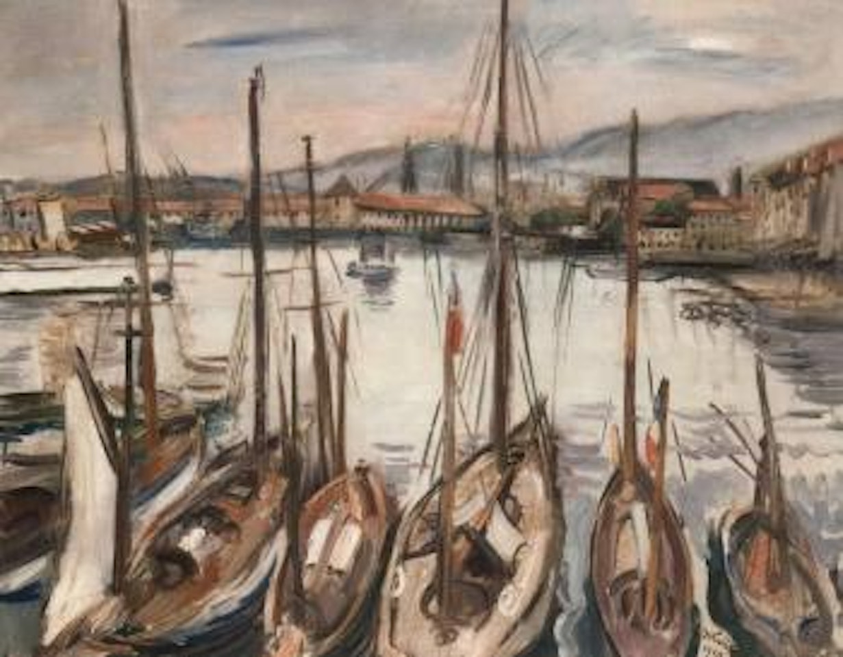 Les yachts, Toulon by Othon Friesz