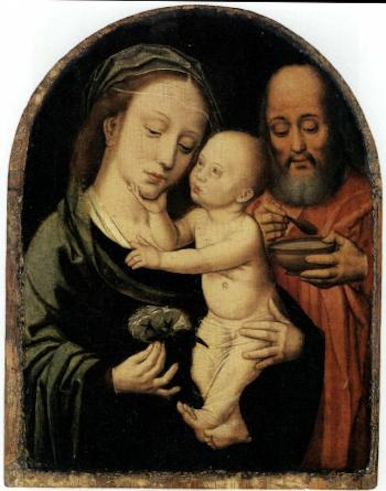 Holy family by Adriaen Isenbrandt