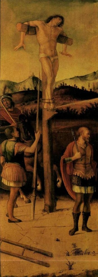 Two crucified thieves by Giovanni Bellini