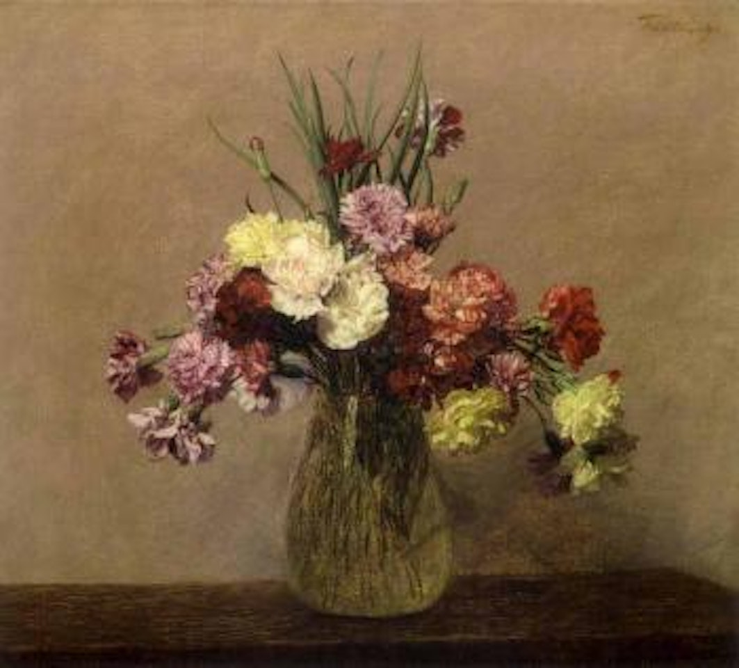 Oeillets by Henri Fantin-Latour