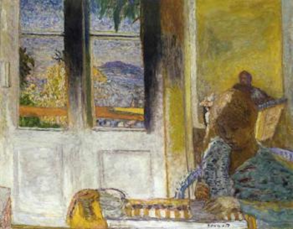 Matinee au cannet by Pierre Bonnard