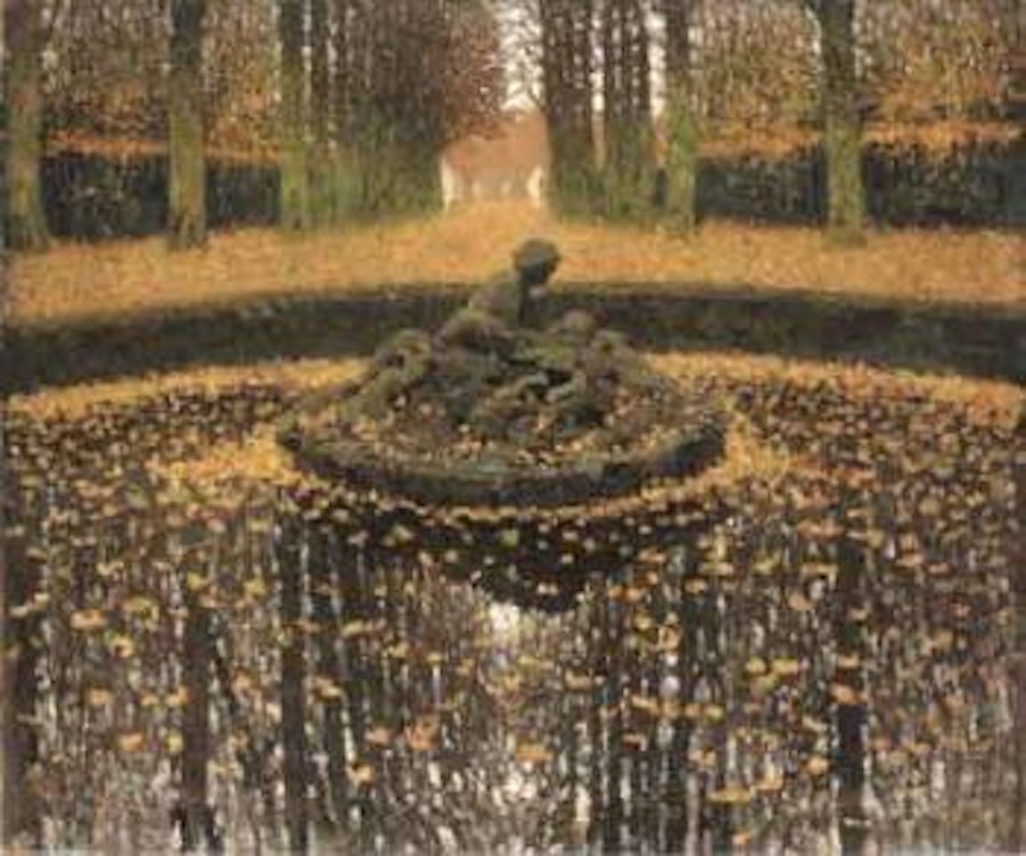 Bassin de la Reine, Versailles by Henri Jean Guillaume Martin